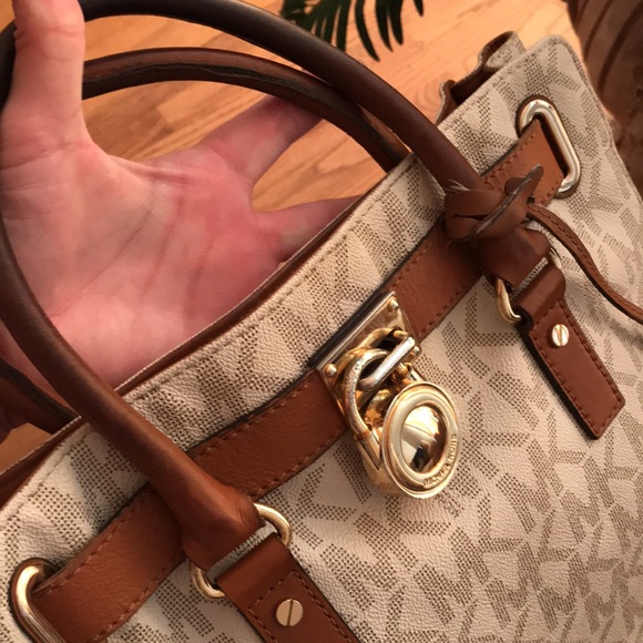 Michael Kors MK large Hamilton East West signature satchel - Picture 10 of 14